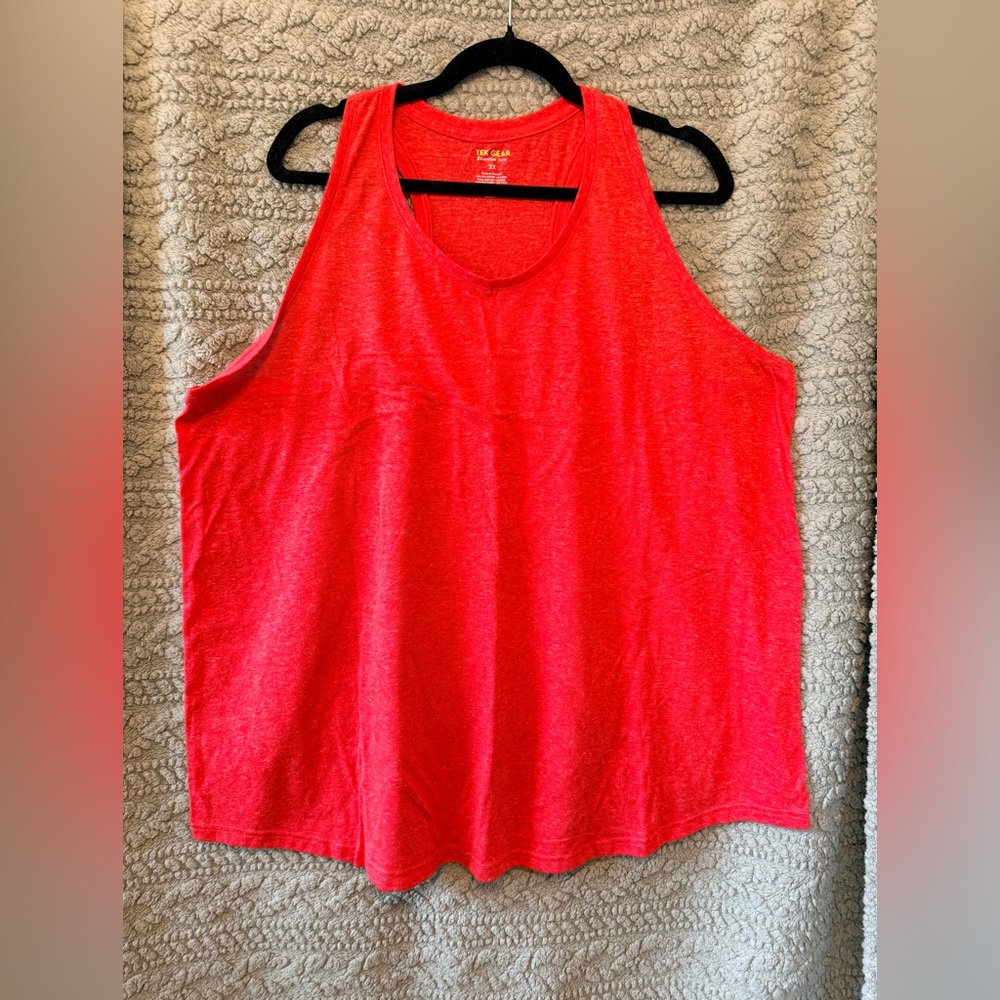 Tek Gear Racerback Workout Tank - 3X